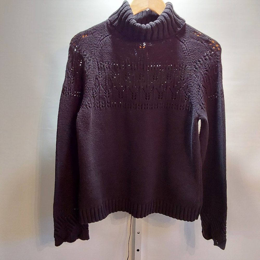 Vintage Women's Black Long Sleeve Sweater Women's Size X Large Covington